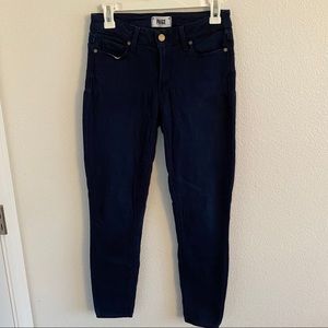Paige Dark Wash Skinny Jean
